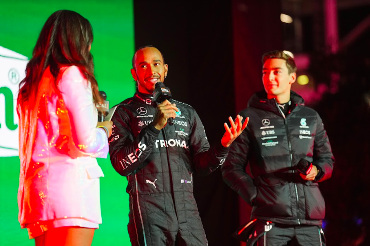 Hamilton delivers Las Vegas prediction after spectacular debut event