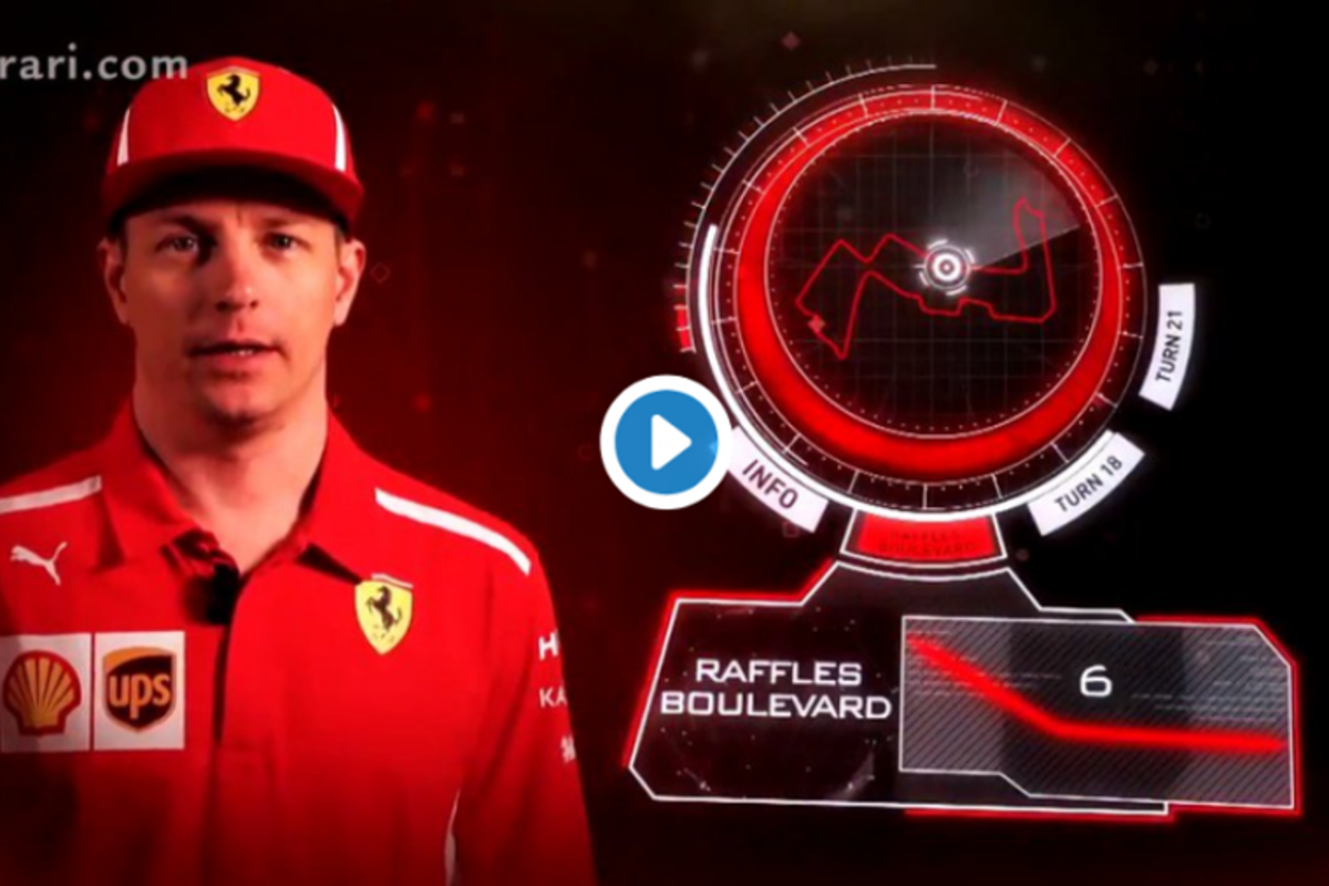 VIDEO: Raikkonen's Singapore GP preview