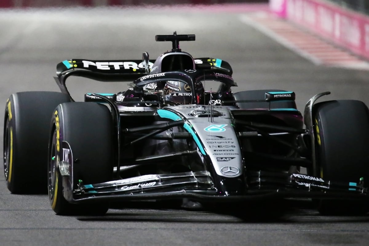 George Russell, FP3, Las Vegas, 2025