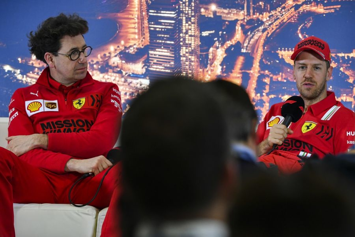 Binotto: Vettel and Ferrari did not share 'the same goals'