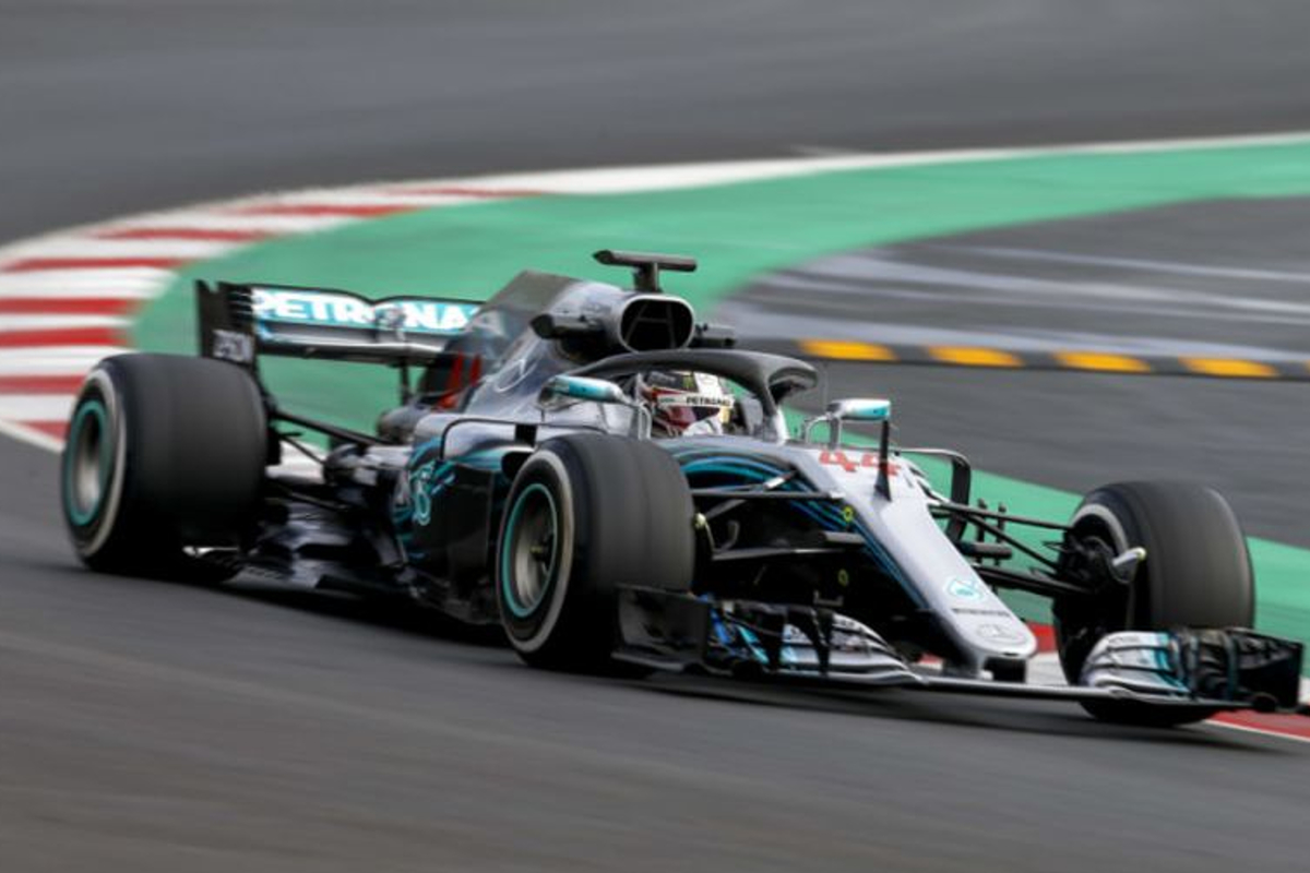 Hamilton talks up 'party mode' as Mercedes chide Renault's holding back