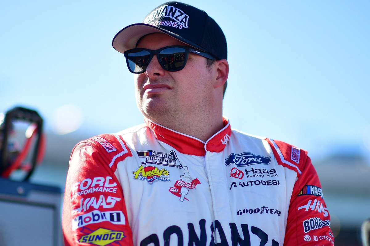 An image of Cole Custer pre-race at Phoenix's NASCAR finale