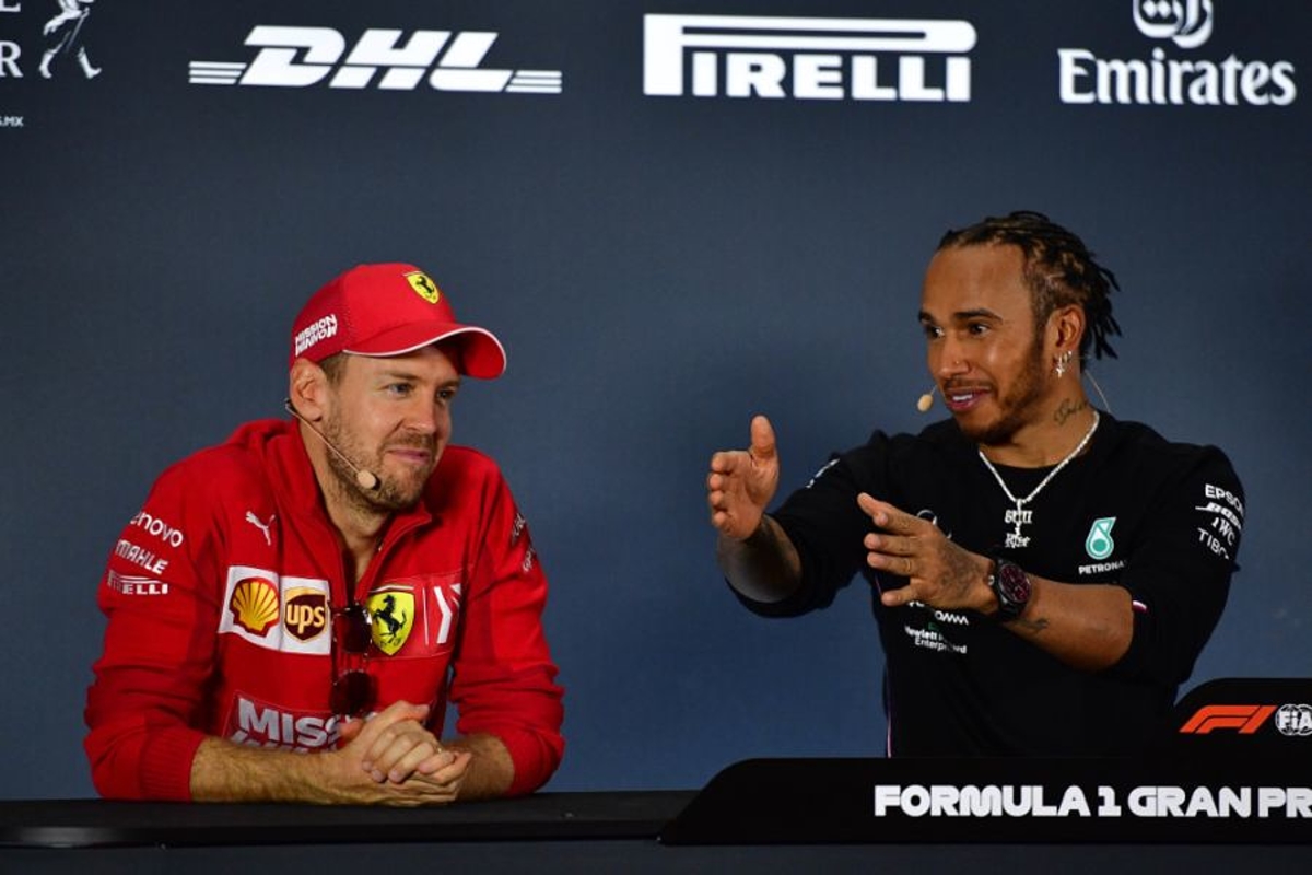Hamilton censors self amid Ferrari talk