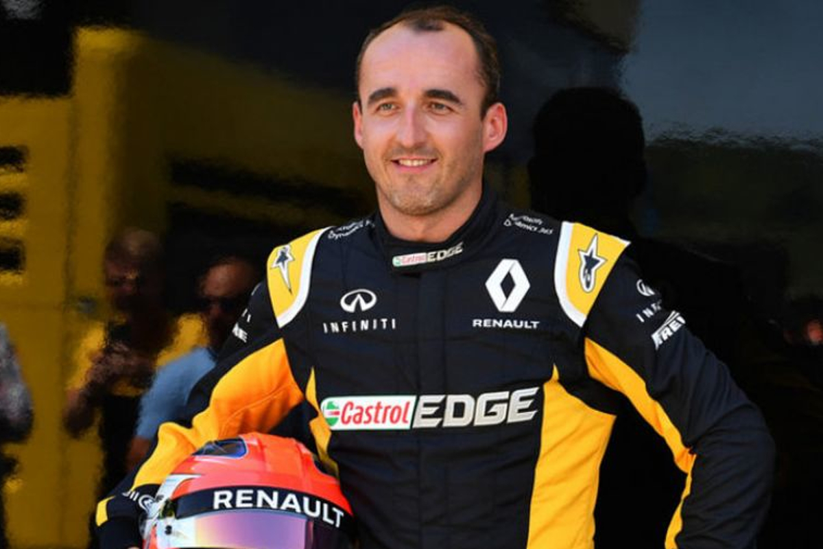 Kubica 'very happy' to be back in Formula 1