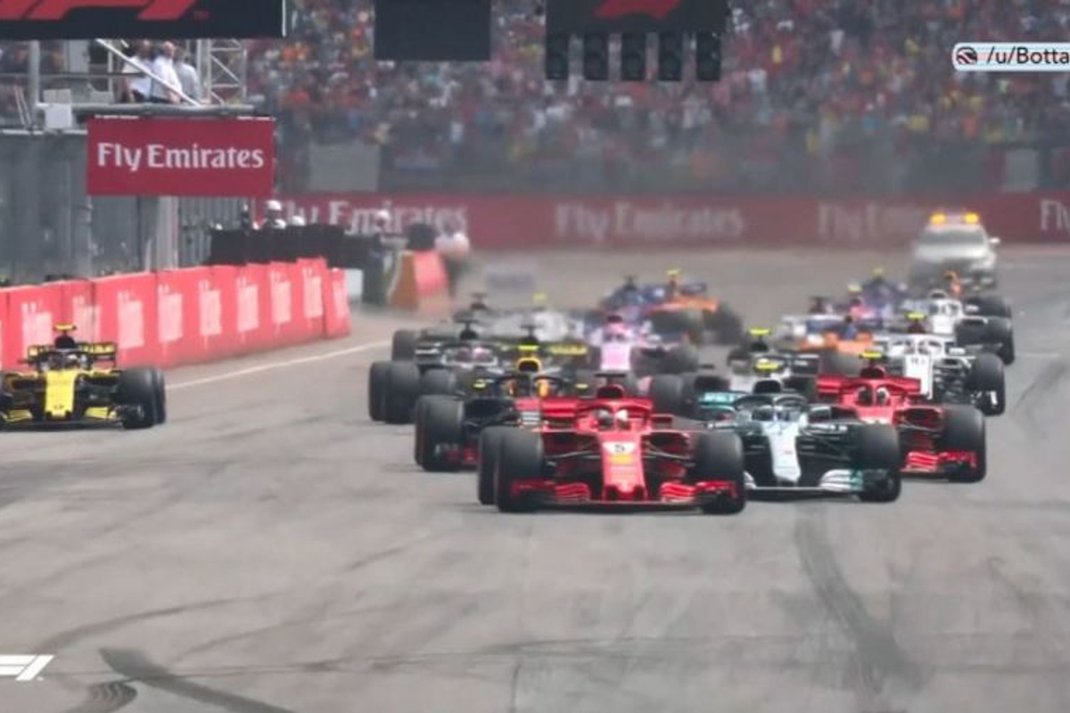 VIDEO: German GP race start
