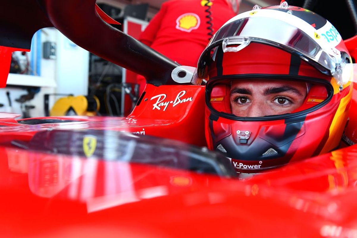 In pictures: Sainz makes his Ferrari debut