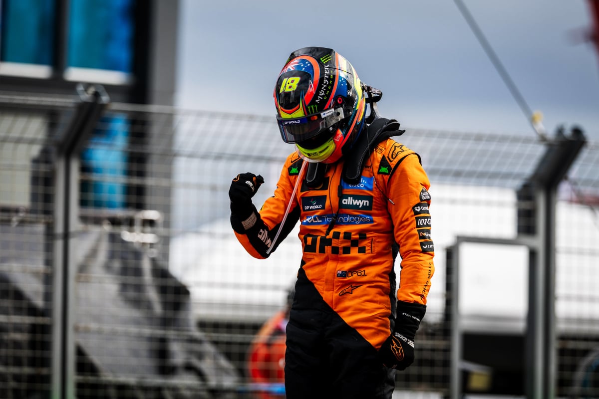 Piastri after winning at Zandvoort