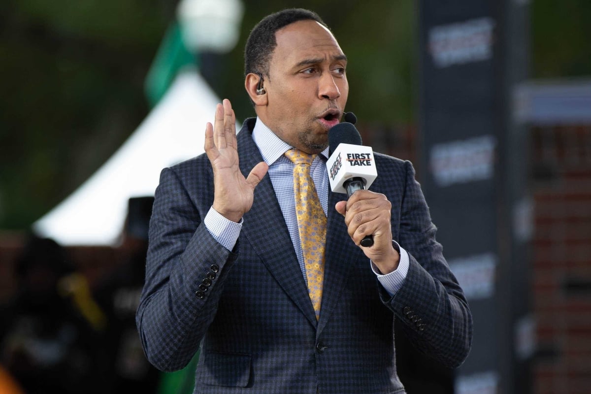 An image of American broadcaster and journalist Stephen A Smith