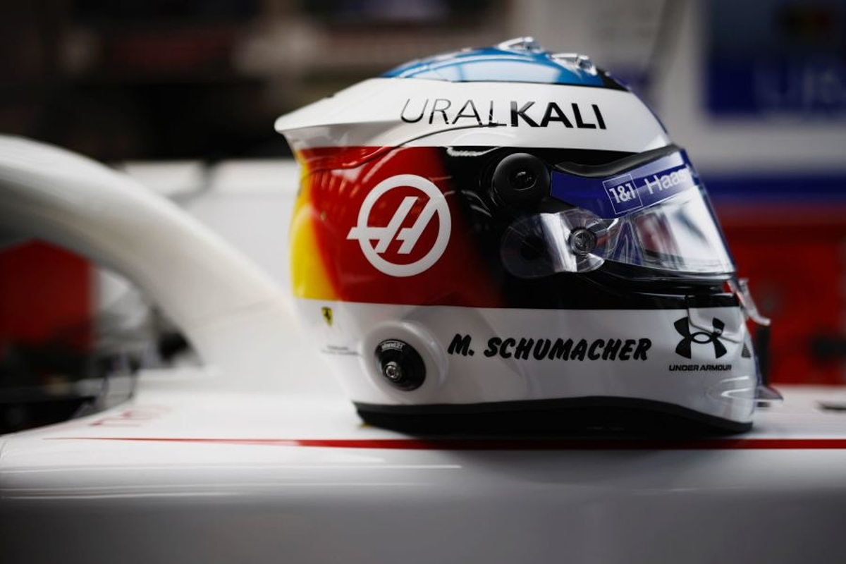 Schumacher's 30th anniversary tribute helmet of father's F1 debut