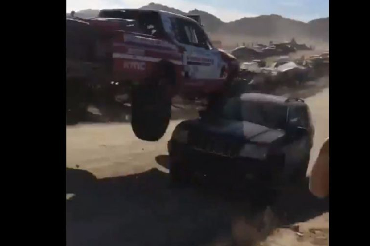 VIDEO: Rossi's terrifying 'oh sh*t' moment in Baja 1000