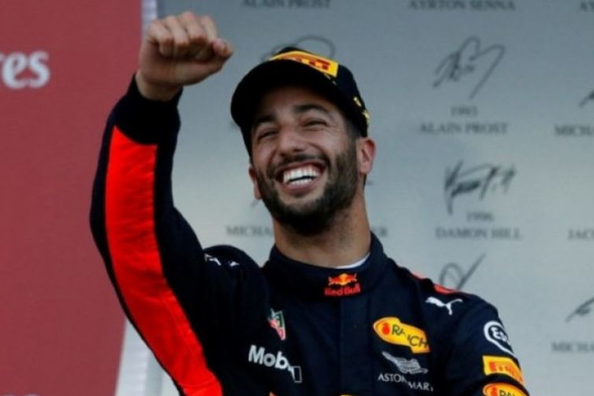 Daniel Ricciardo talks being named as best driver in the world