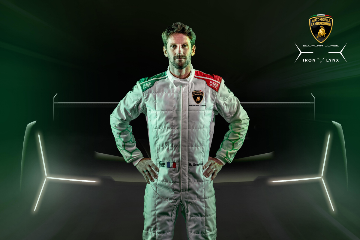 Romain Grosjean correrá con Lamborghini en WEC y Le Mans para 2024