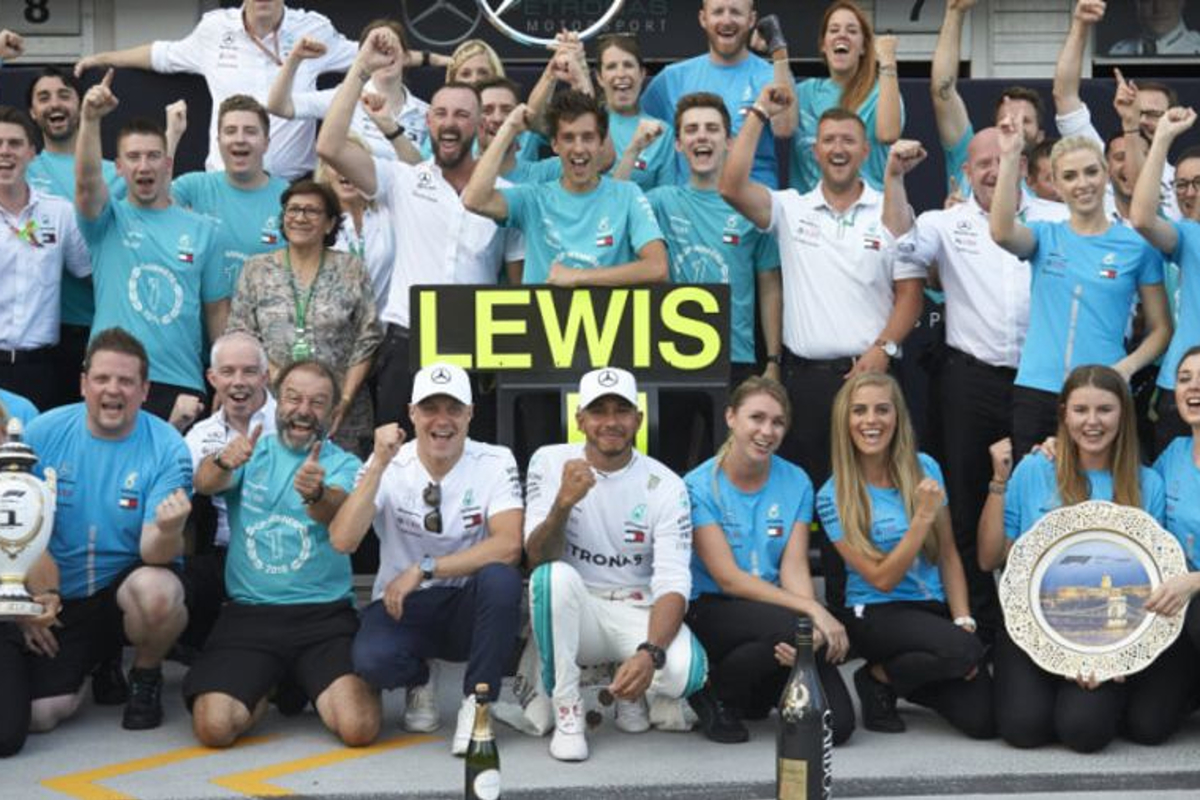 'Very difficult' stopping another Mercedes title double