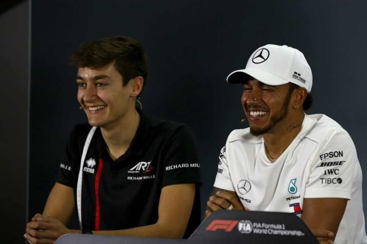 Hamilton is F1's hardest worker, says Russell