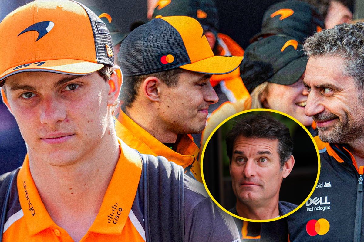 Webber, Piastri, socials