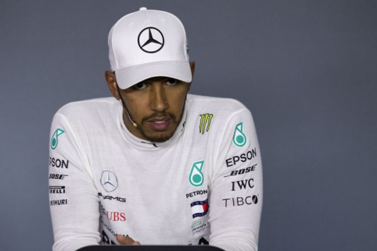 Pressure is 'highest' it has ever been, claims Hamilton