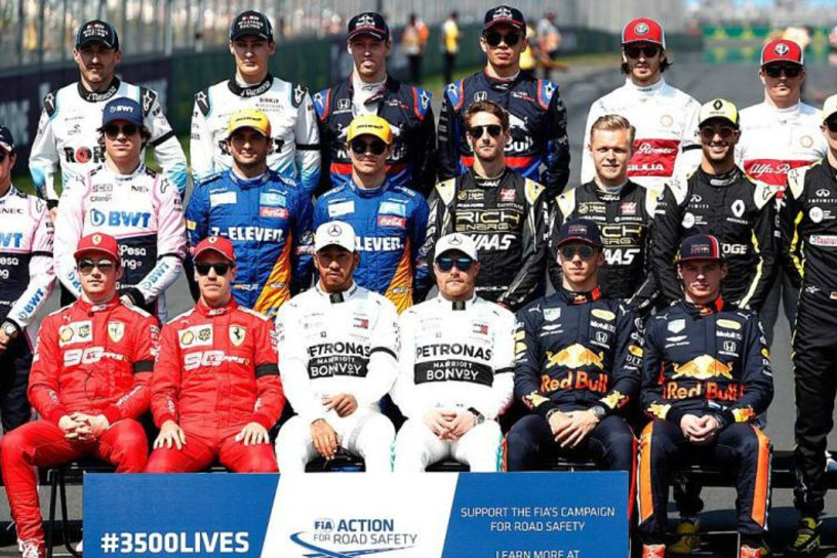 F1 2020 driver line-up as it stands