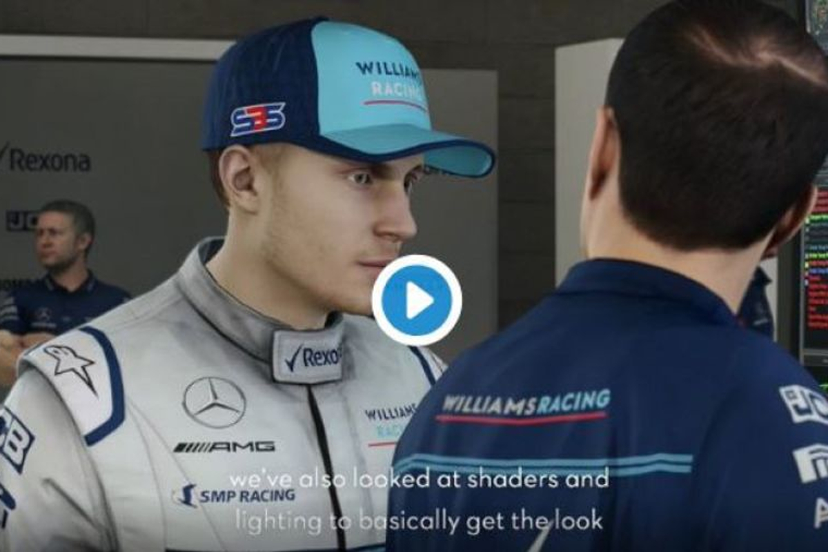 VIDEO: How F1 2018 makes drivers appear so realistic