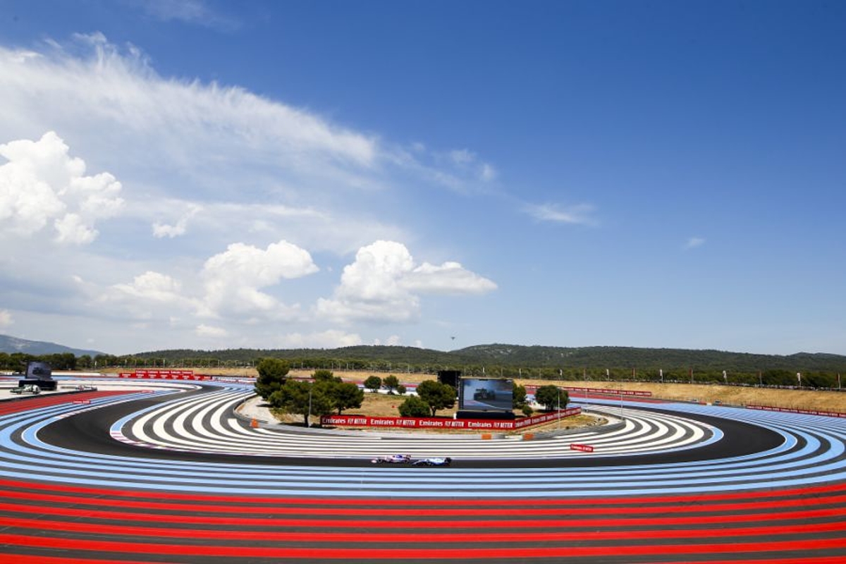 F1 French Grand Prix weather forecast