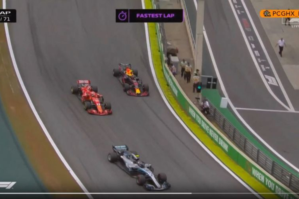 VIDEO: Verstappen overtakes Vettel and Raikkonen!