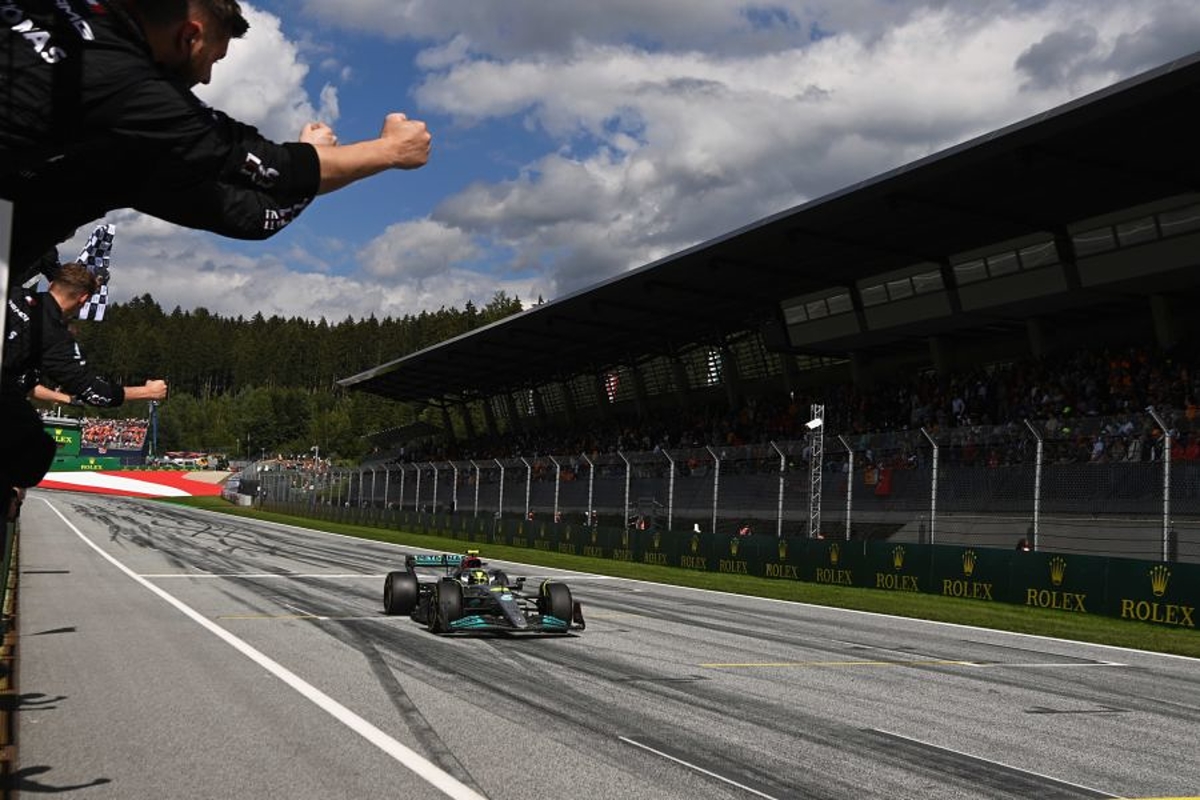 Hamilton's Mercedes tribute after Austrian GP salvage job