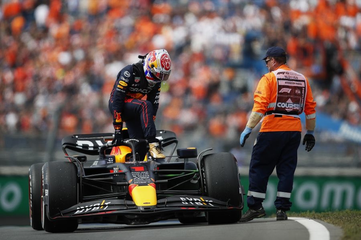 Verstappen opent raceweekend Zandvoort met uitvalbeurt in eerste vrije training