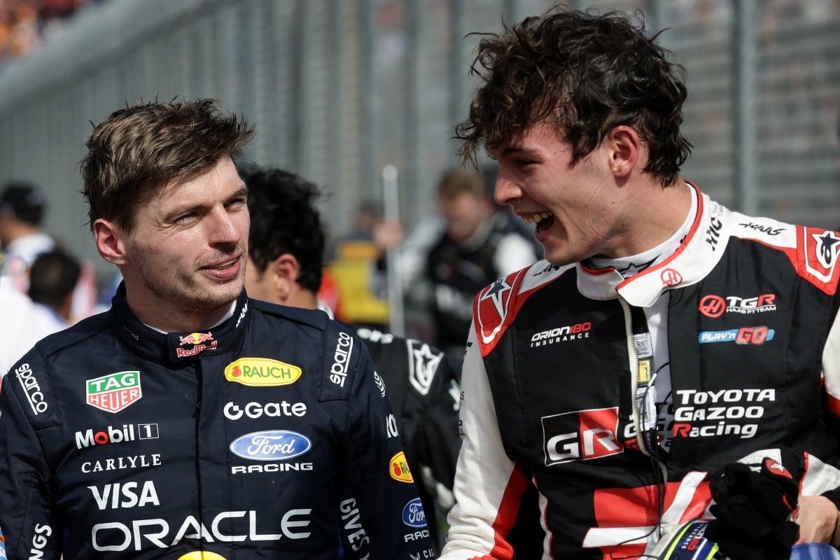 Verstappen and Bearman