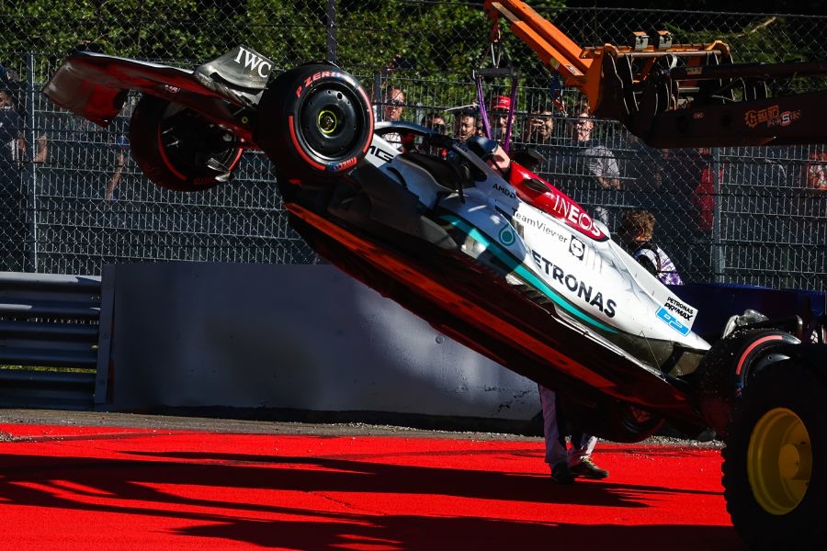 Mercedes reveló las consecuencias del choque de Lewis Hamilton