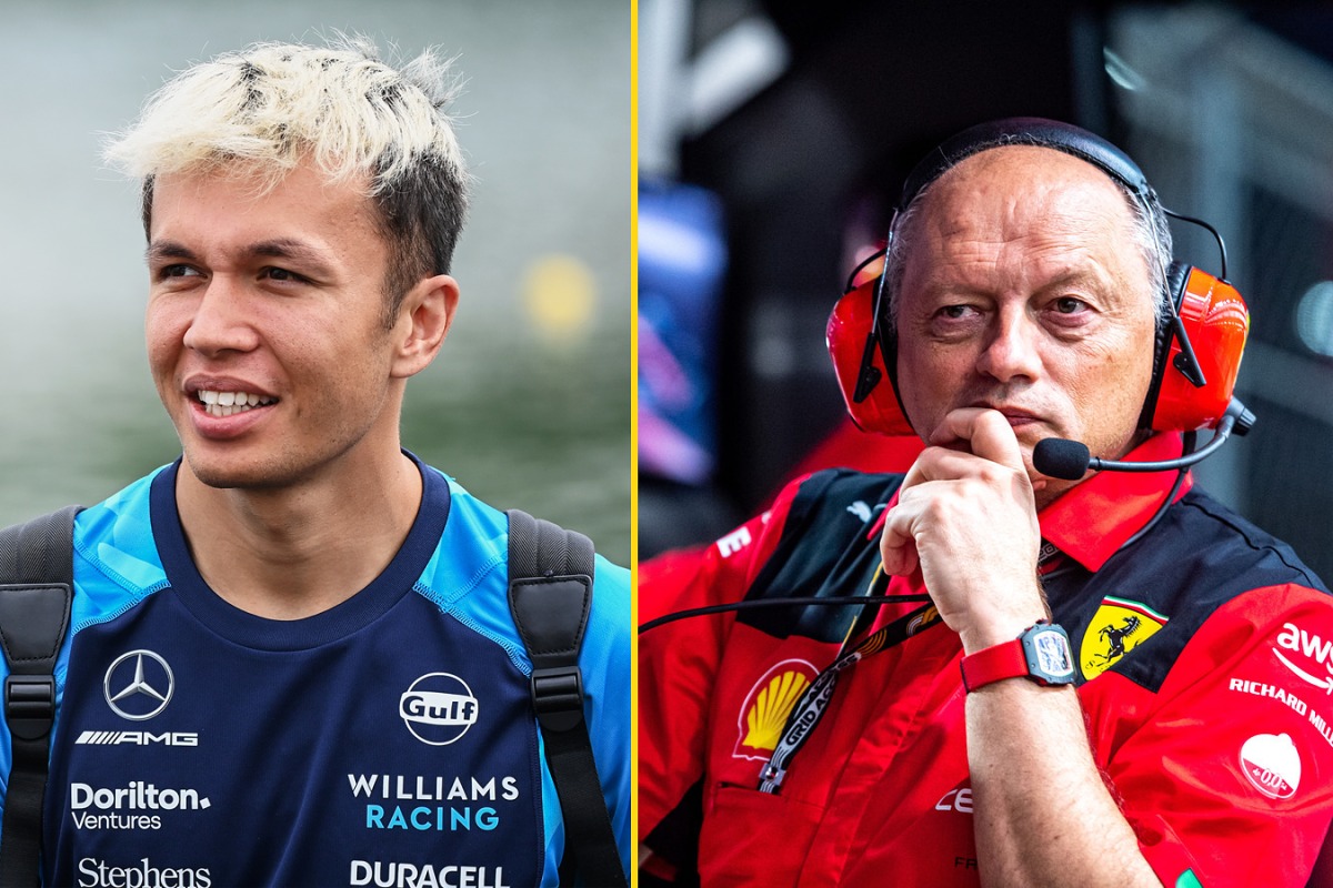 Ferrari no sabe nada de la llegada de Alex Albon