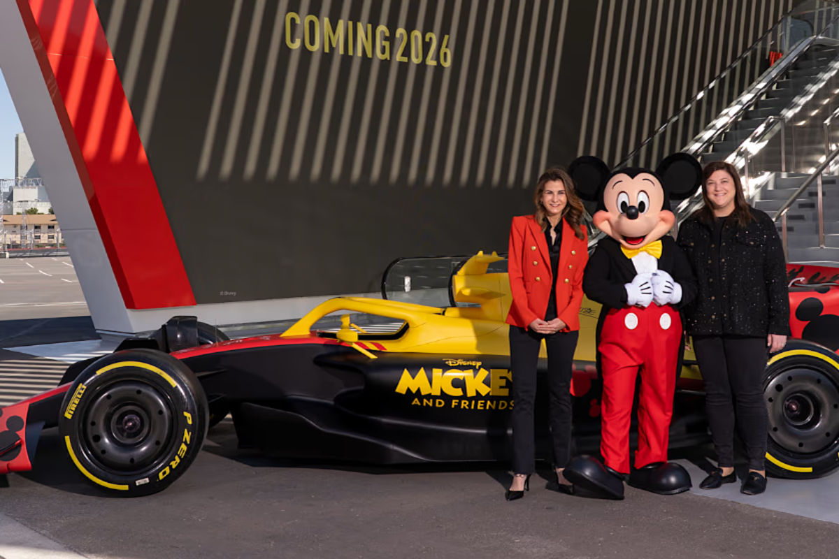 F1 en Disney lanceren Mickey Mouse & Friends-samenwerking voor 2026
