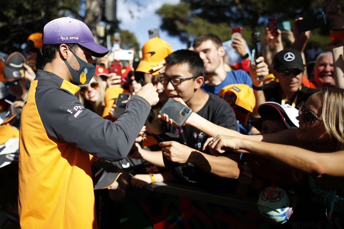 Ricciardo yearning for Australia win after "crazy" fan reaction