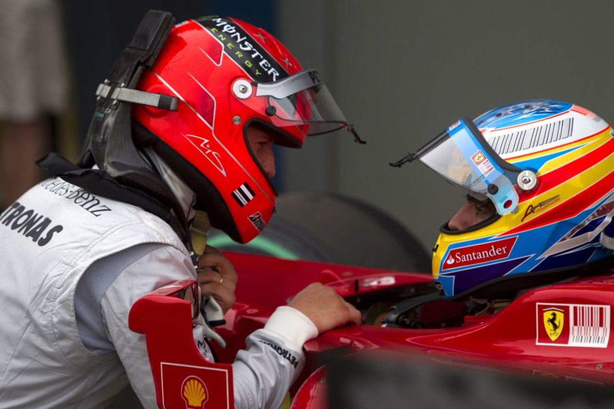 Alonso racecraft "mind-blowing" after being compared to Michael Schumacher