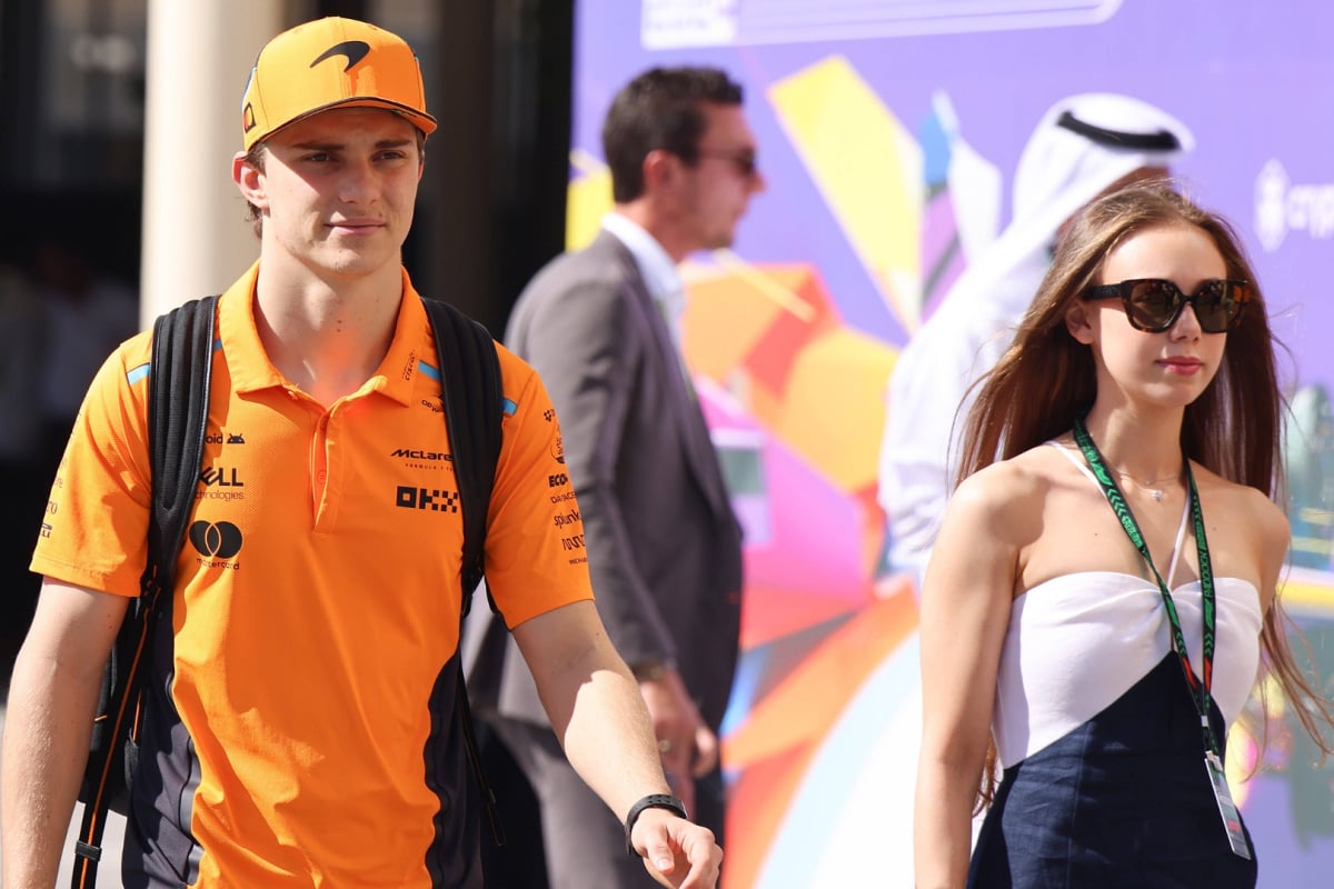 Oscar Piastri, Lily Zneimer, McLaren, Abu Dhabi, 2024