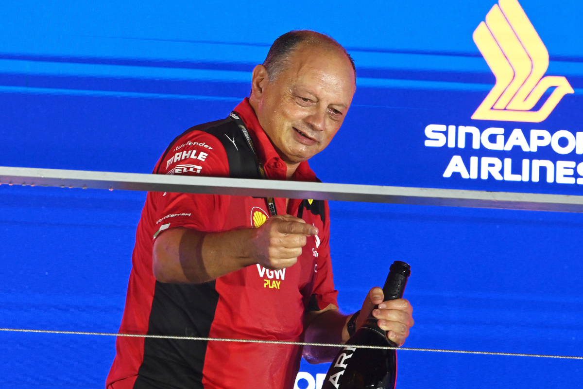 Vasseur identifies KEY reason for Ferrari's Singapore success
