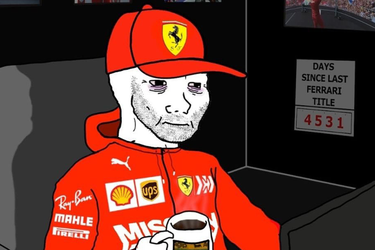 Dit zijn de beste memes over het stuntelachtige seizoen van Ferrari