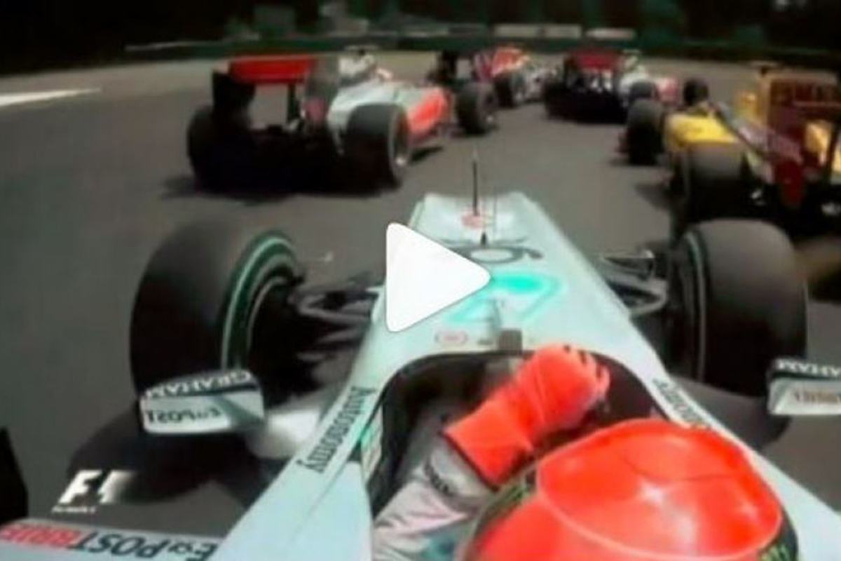 VIDEO: Schumacher explains epic Hockenheim start