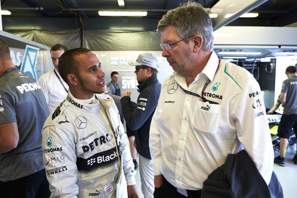 Brawn admits he initially doubted Hamilton's professionalism