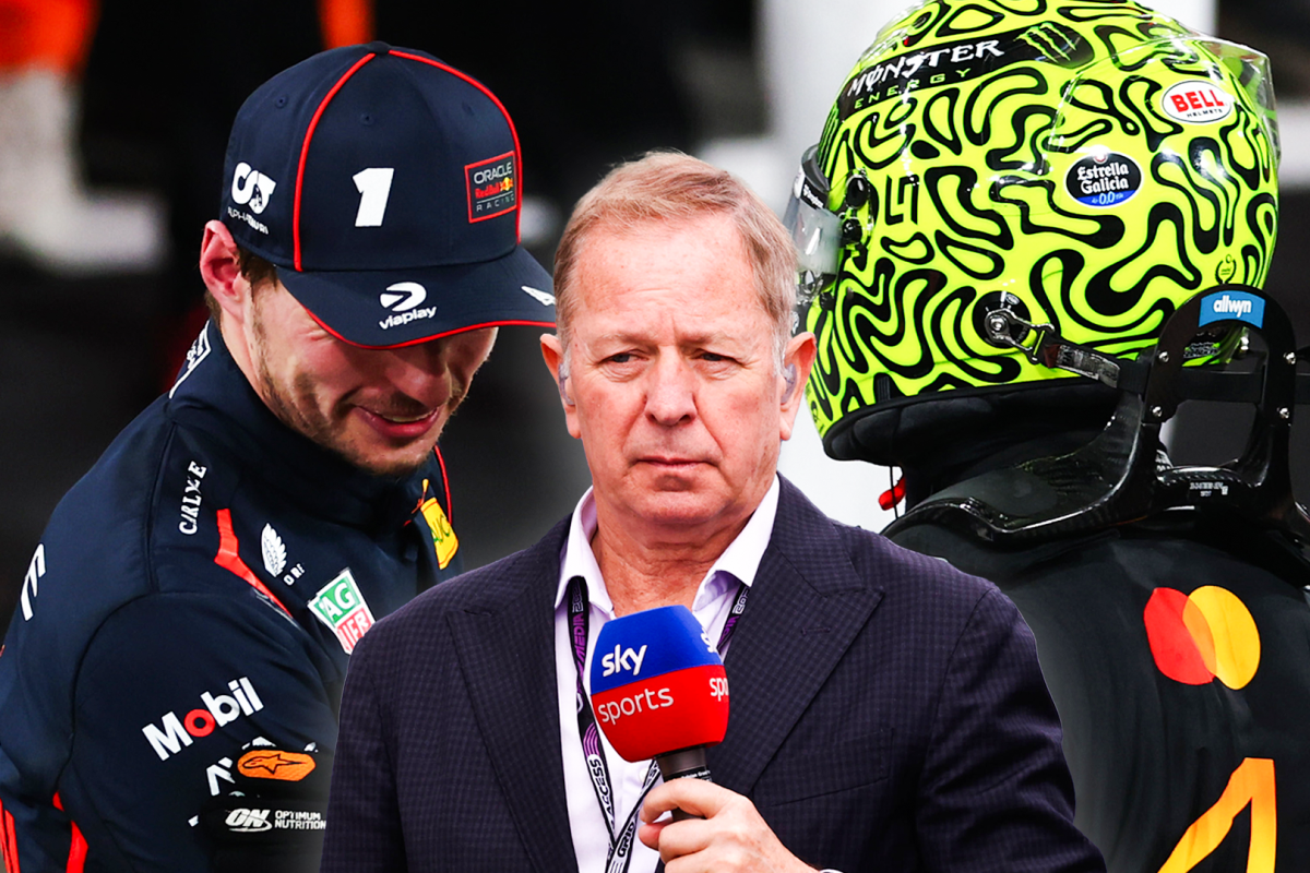 Brundle, Verstappen, Norris, socials