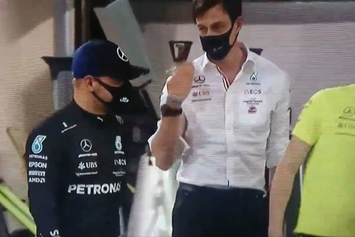 Wolff, Bottas, screenshot 
