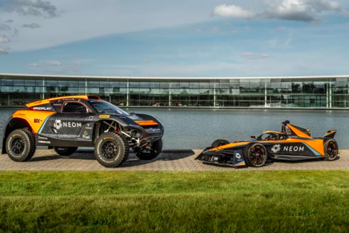 McLaren join forces with Saudi Arabian region for livery rollout