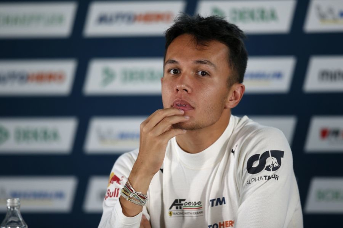 Albon's focus on "helping out" Perez at Red Bull