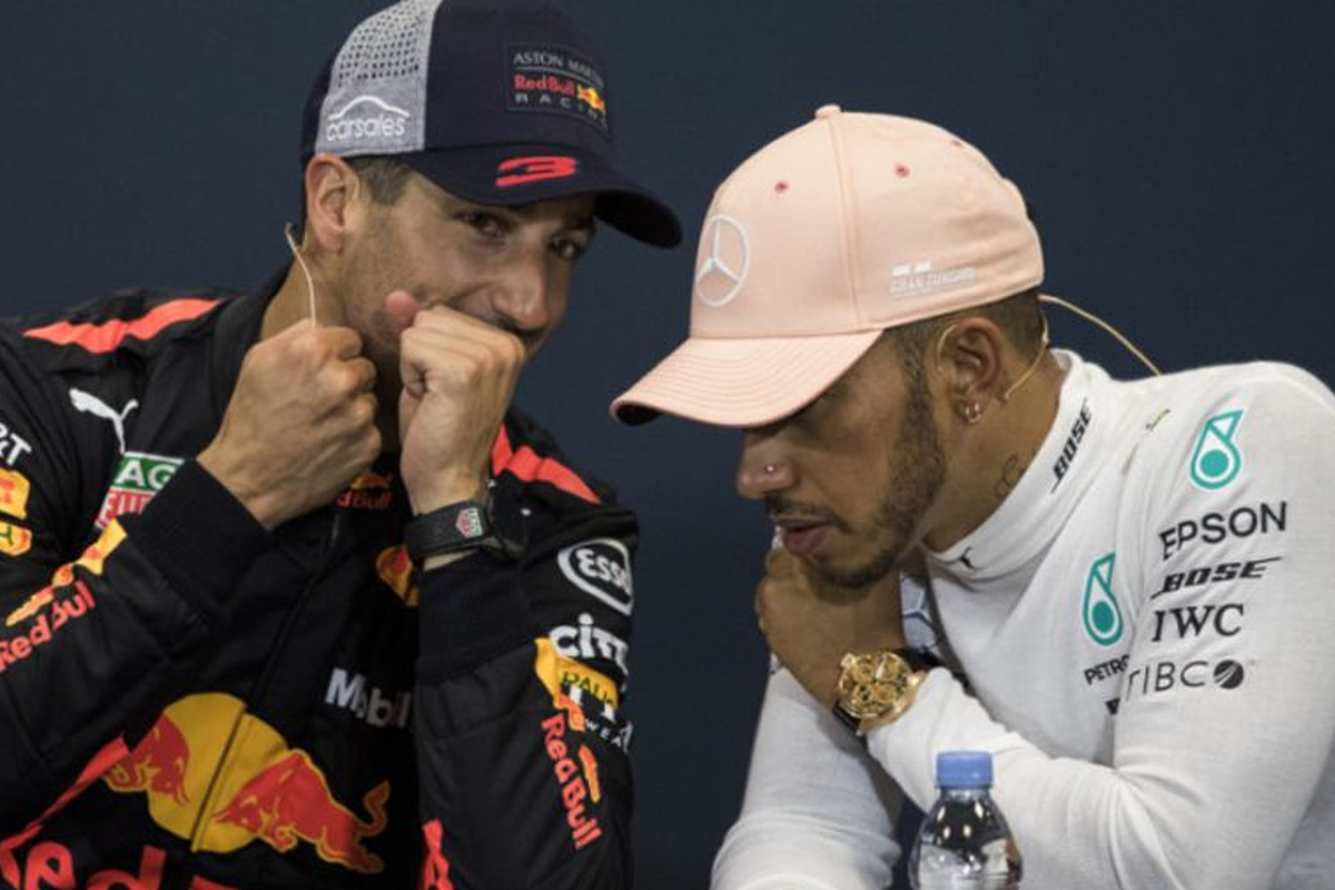 Hamilton: "Dapper van Ricciardo om naar Renault te gaan"