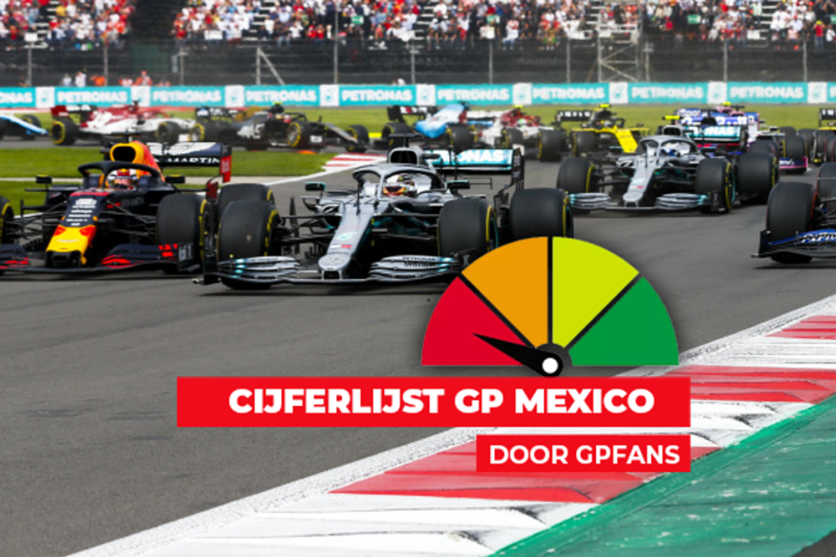Cijferlijst Mexico: Was Lewis Hamilton wel de beste?