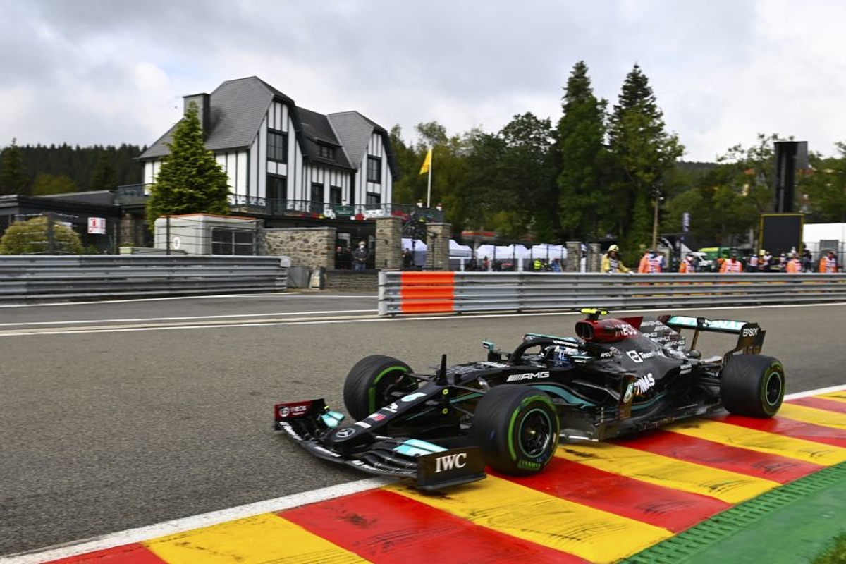 Hamilton has lucky escape as Mercedes team-mate Bottas fastest at Spa