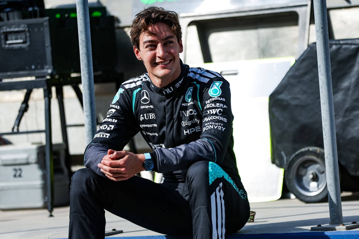 George Russell, Mercedes, Bahrain, 2026