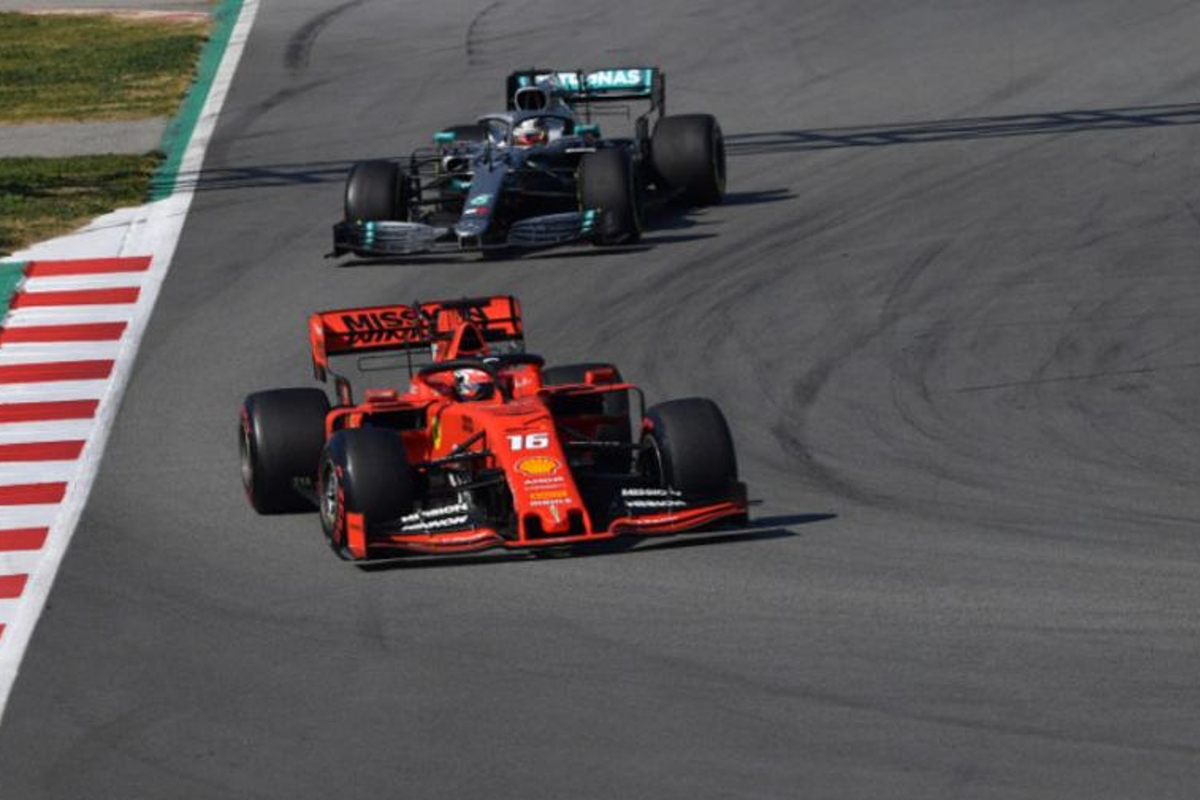 VIDEO: Hamilton and Vettel's testing laps compared