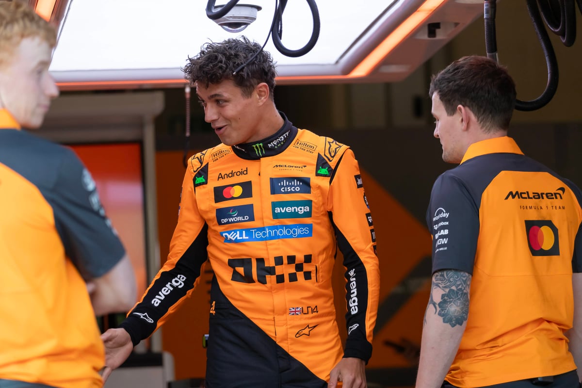 Lando Norris in Imola