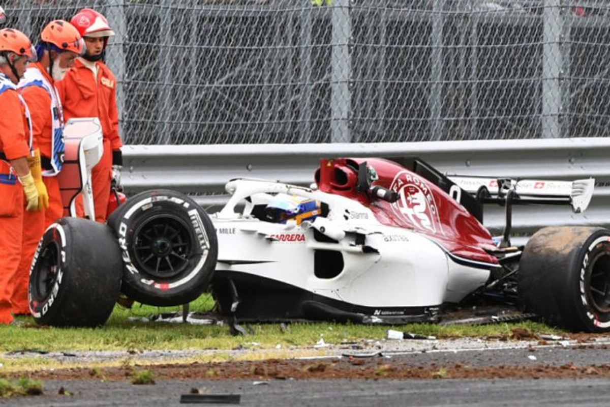 Ericsson fit to drive after massive Monza crash