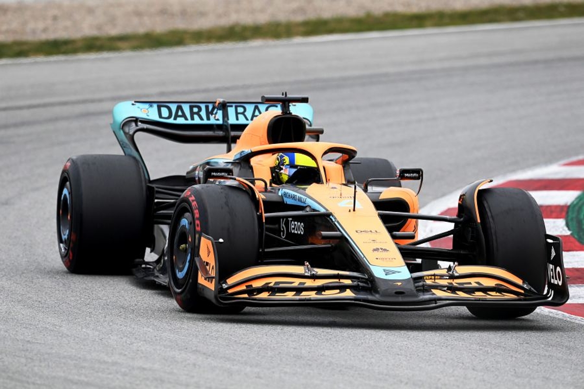 Norris plays down McLaren expectations in face of Mercedes Red Bull battle