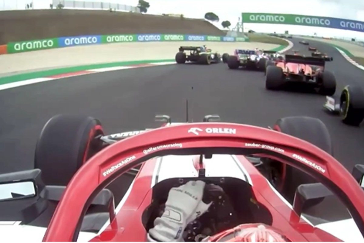 VIDEO: De magistrale eerste ronde van Kimi Raikkonen